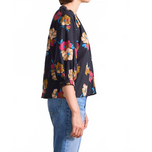 NEW APIECE APART messina top in floating floral